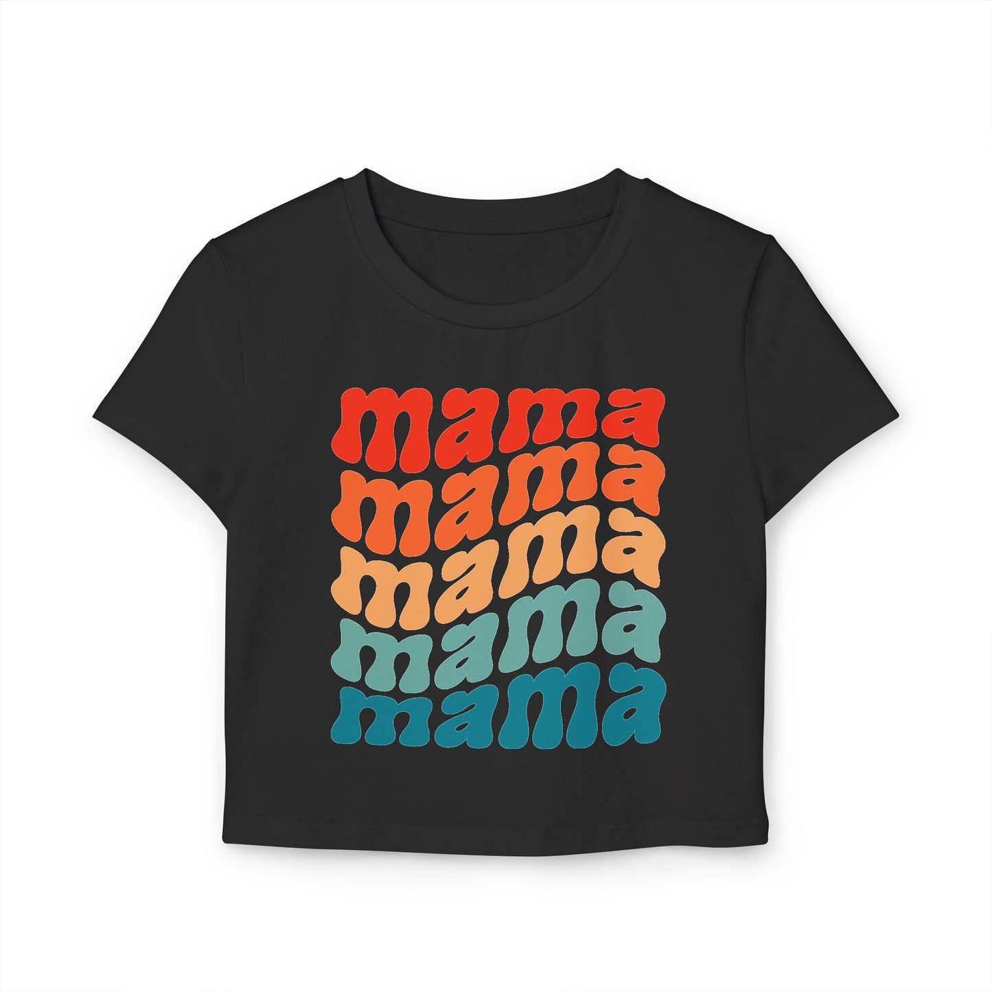 Retro 'Mama' Women's Baby Tee