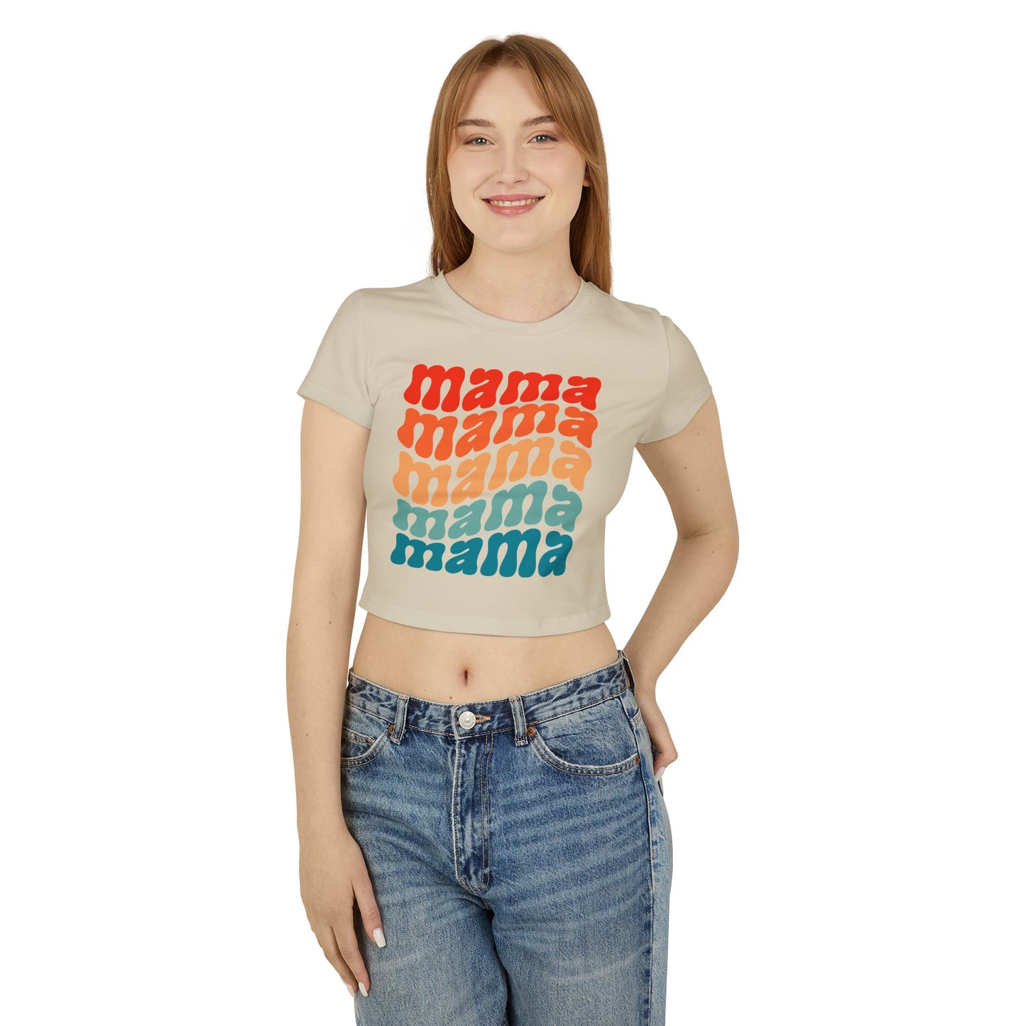 Retro 'Mama' Women's Baby Tee