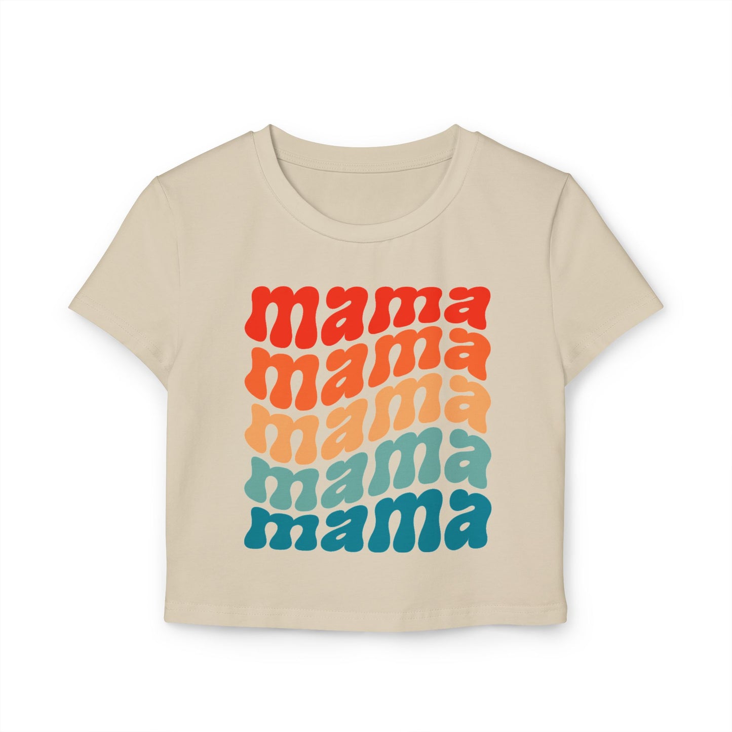 Retro 'Mama' Women's Baby Tee